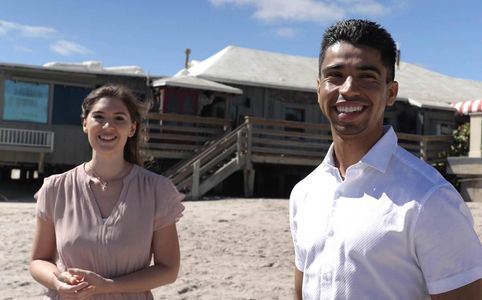 Steven Angulo and Julia Howard in Orchid Island