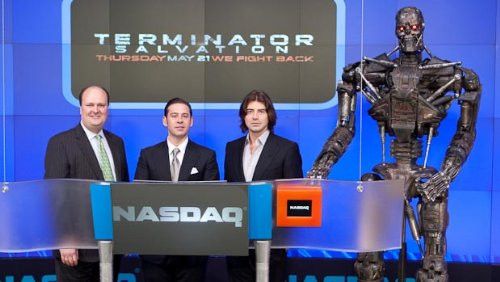 Opening Bell at NASDAQ, David Wicks, Derek Anderson and Victor Kubicek