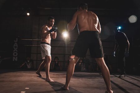 Zach Sale and Hayden Livesay in In the Ring of Brotherhood