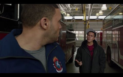 Still of Jeff Lima and Joe Minoso in Chicago Fire (2013)