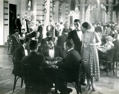 William Desmond, Eddy Duchin, Tom Moore, and Dita Parlo in Mr. Broadway (1933)