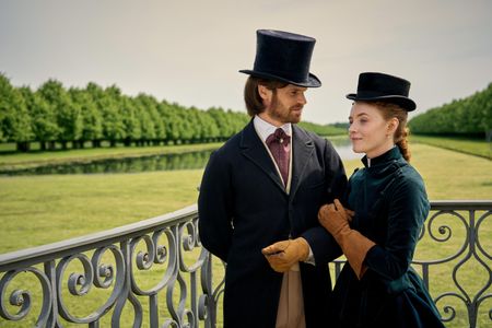 Benjamin Wainwright and Harriet Slater in Belgravia (2020)