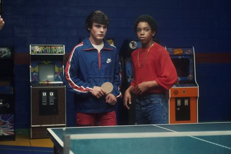 Marcello Conte and Myles Massey in Ping Pong Summer (2014)