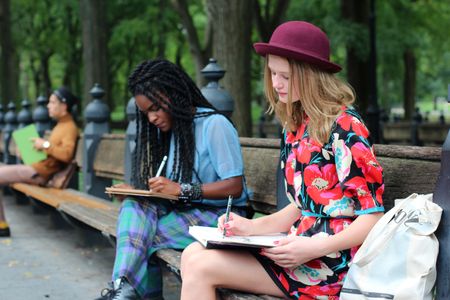 Alper Aykut, Genelva Krind, and Nola Kemper in 100% Coco New York (2019)