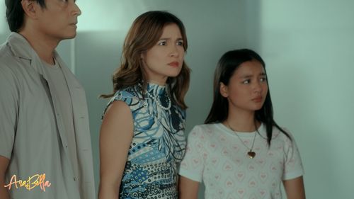 Camille Prats, Shayne Sava, and Alfred Vargas in AraBella (2023)