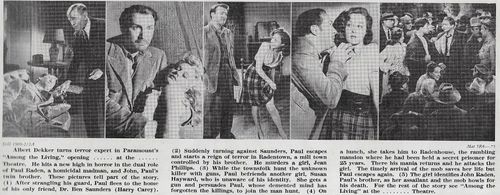 Susan Hayward, Harry Carey, Albert Dekker, Maude Eburne, Frank Hagney, Jean Phillips, and Frank M. Thomas in Among the L