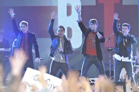 Kendall Schmidt, Carlos PenaVega, James Maslow, and Logan Henderson in Big Time Movie (2012)