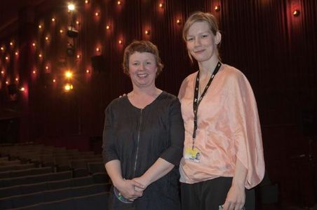 Nanouk Leopold and Sandra Hüller at the European premiere of BROWNIAN MOVEMENT at the Berlinale