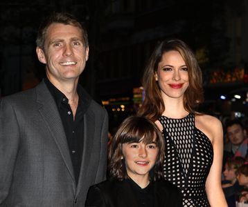 Nick Murphy, Isaac Hempstead-Wright and Rebecca Hall at the London Film Festival 2011