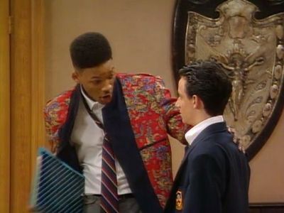 Will Smith and Michael Weiner in The Fresh Prince of Bel-Air (1990)