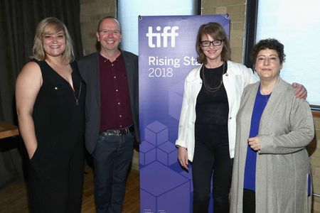 Deborah Aquila, Miranda Harcourt, Col Needham, and Natalie Semotiuk at an event for IMDb at Toronto International Film F