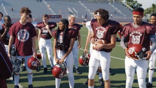 Still of Christian Weissmann, Belmont Cameli, Alycia Pascual-Pena, and DeShawn Cavanaugh in The Mac Tapes and Saved by t