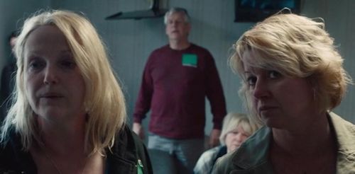 Miranda Richardson, Lenny Clarke, and Patty O'Neil in Stronger (2017)