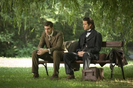 Miklós Bányai and Oliver Jackson-Cohen in Dracula (2013)