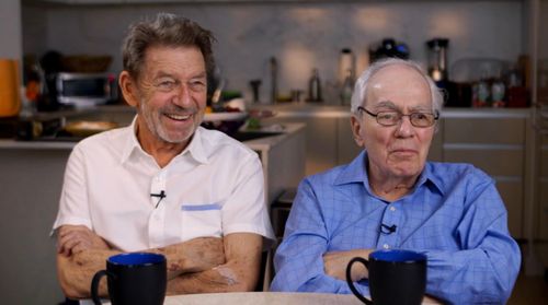 Jimmy Breslin and Pete Hamill in Breslin and Hamill: Deadline Artists (2018)