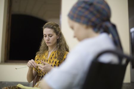 Still of Milda Gecaite as Olga in Un Traductor.