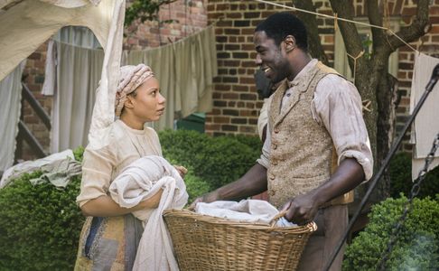 Shalita Grant and McKinley Belcher III in Mercy Street (2016)