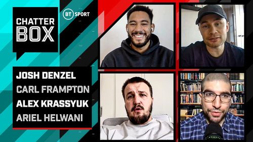 Josh Denzel, Alex Krassyuk, Carl Frampton, and Ariel Helwani in BT Sport Boxing: Chatterbox (2022)