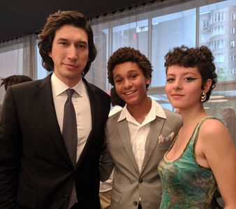 Adam Driver, Jahi Di'Allo Winston, and Maya Delmont in The Dead Don't Die (2019)