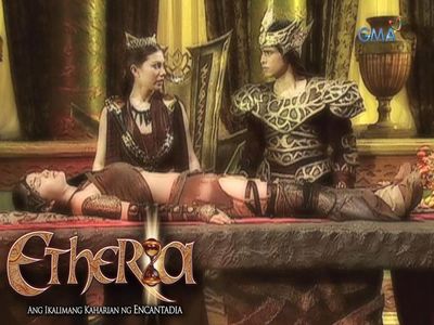 Paolo Paraiso, Francine Prieto, and Pauleen Luna in Etheria (2005)