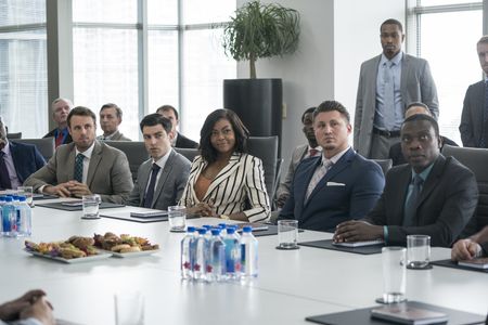 Max Greenfield, Taraji P. Henson, and Chris Witaske in What Men Want (2019)