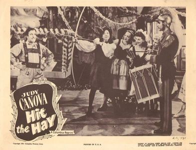 Fortunio Bonanova, Judy Canova, Gloria Holden, and Doris Merrick in Hit the Hay (1945)