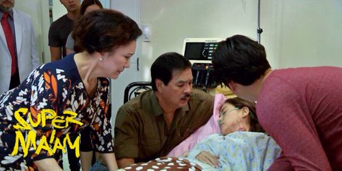 Helen Gamboa, Al Tantay, and Marian Rivera in Super Ma'am (2017)