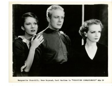 Marguerite Churchill, Sari Maritza, and Gene Raymond in Forgotten Commandments (1932)