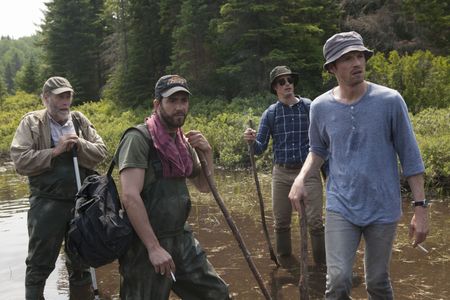 Gabriel Arcand, Patrick Hivon, Pierre Deladonchamps, and Pierre-Yves Cardinal in A Kid (2016)