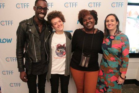 With Timmia Hearn, Gesila and Rocío Barba at Caribbean Tales 2016 in Toronto