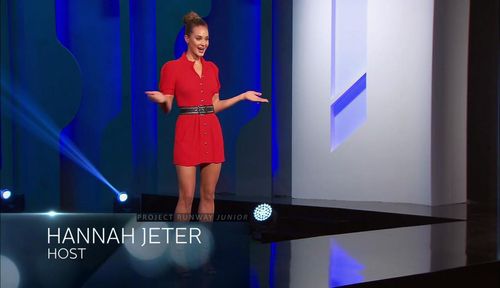 Hannah Jeter in Project Runway Junior (2015)