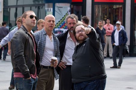 Bruce Willis, Sebastian Koch, John Moore, and Jai Courtney in A Good Day to Die Hard (2013)