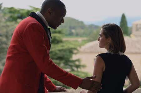 J. August Richards and Mia McKenna-Bruce in Vampire Academy (2022)