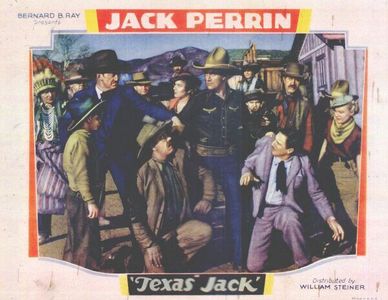 Cope Borden, Budd Buster, Nelson McDowell, Lew Meehan, Jack Perrin, Jayne Regan, and Robert Walker in Texas Jack (1935)