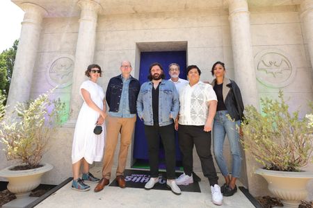 Paul Simms, Kristen Schaal, Mark Proksch, Matt Berry, Harvey Guillén, and Stefani Robinson at an event for What We Do in