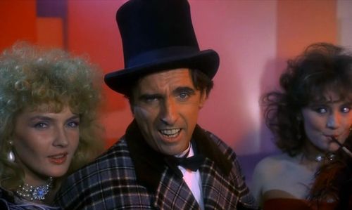 Alice Cooper and Pepa Sarsa in Monster Dog (1984)