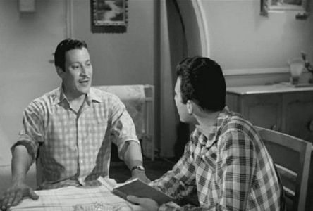 Imad Hamdi and Ahmad Mazhar in The Virgin Wife (1958)