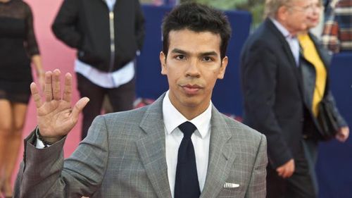 ouest-france. Octavio Gómez Berríos, sur le tapis rouge, du 41e Festival du Cinéma Américain de Deauville.