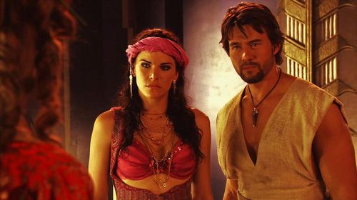 Steve Bacic and Karen Cliche in Flash Gordon: A Modern Space Opera (2007)