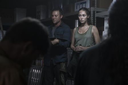 Alycia Debnam-Carey and Michael William Freeman in Fear the Walking Dead (2015)