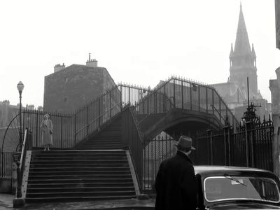 Marie Sabouret and Jean Servais in Rififi (1955)