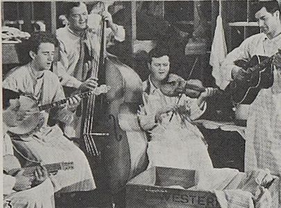 Ken Card, Earl Phelps, Norman Phelps, Willie Phelps, and Ray Whitley in Prairie Papas (1938)