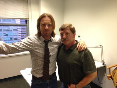 Ewan McGregor with Rick Fike