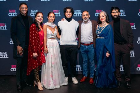 Avery Glymph, Mahira Kakkar, Sonya Venugopal, Adi Dixit, Rajesh Bose, Salma Qarnain (Shaw),and Satya Sridharan at Openi