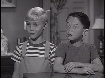 Billy Booth and Jay North in Dennis the Menace (1959)