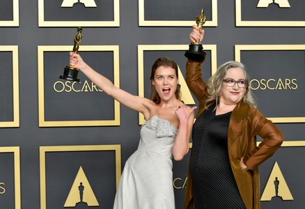 Carol Dysinger and Elena Andreicheva at an event for The Oscars (2020)