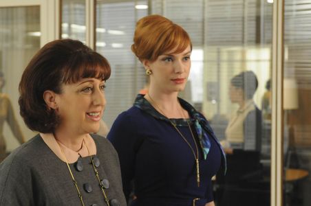 Christina Hendricks and Beth Hall in Mad Men (2007)