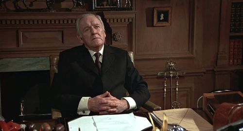 Bernard Lee in The Man with the Golden Gun (1974)