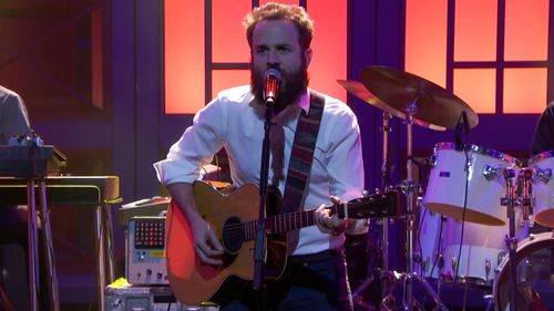 Taylor Goldsmith and Dawes in Conan (2010)