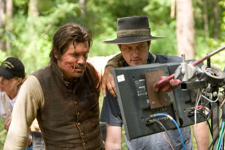 Josh Brolin and Jimmy Hayward in Jonah Hex (2010)